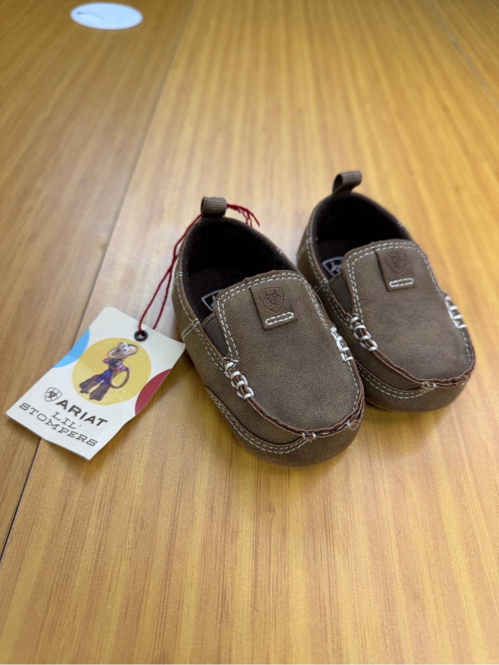 Ariat Little Stompers Infant Toddler Size 2 Buckskin Cruisers New